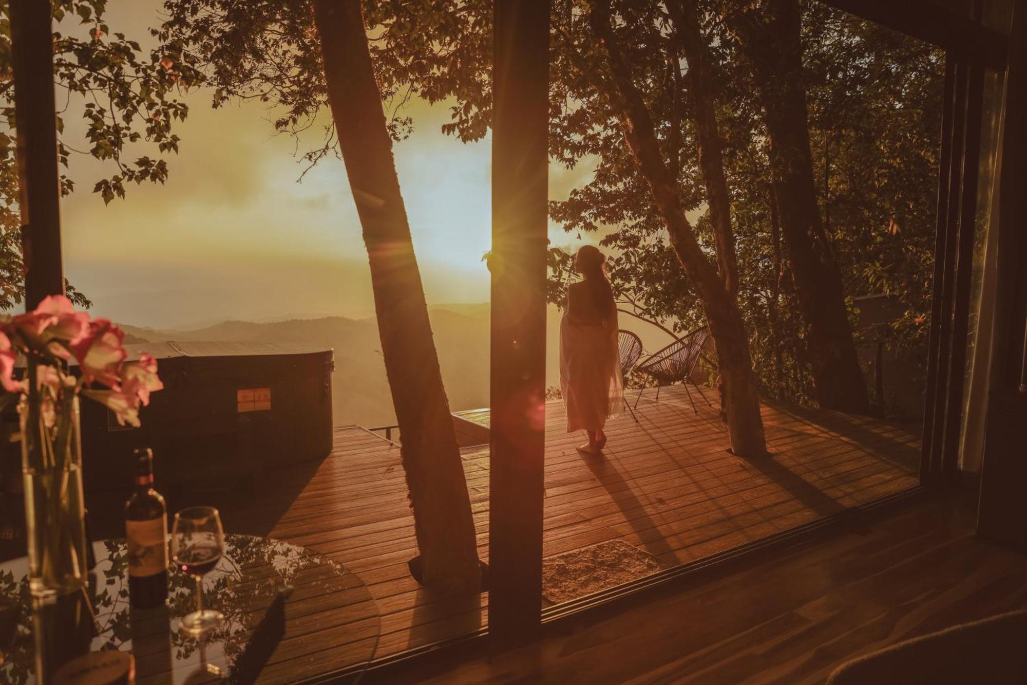 Amalu Luxury View Cabins Монте-Верде Экстерьер фото